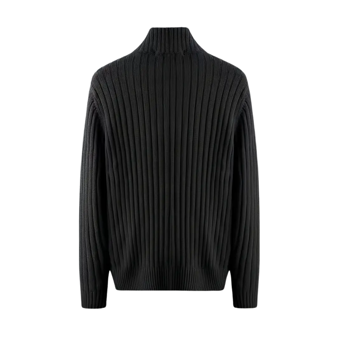 R&L Herren-Cardigan mit Reißverschluss