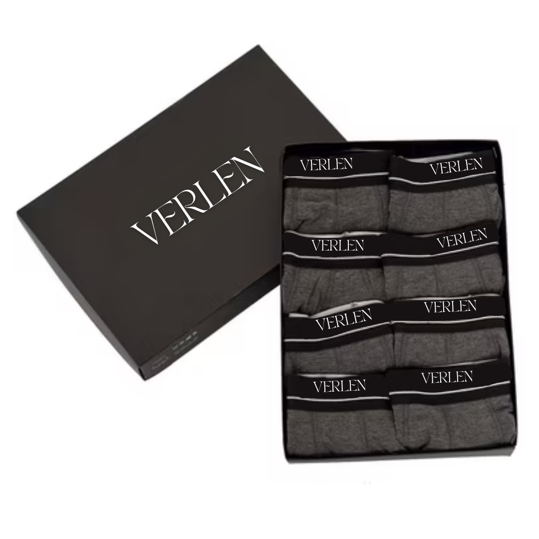 8er-Set Herren Boxershorts – Atmungsaktiv & Bequem