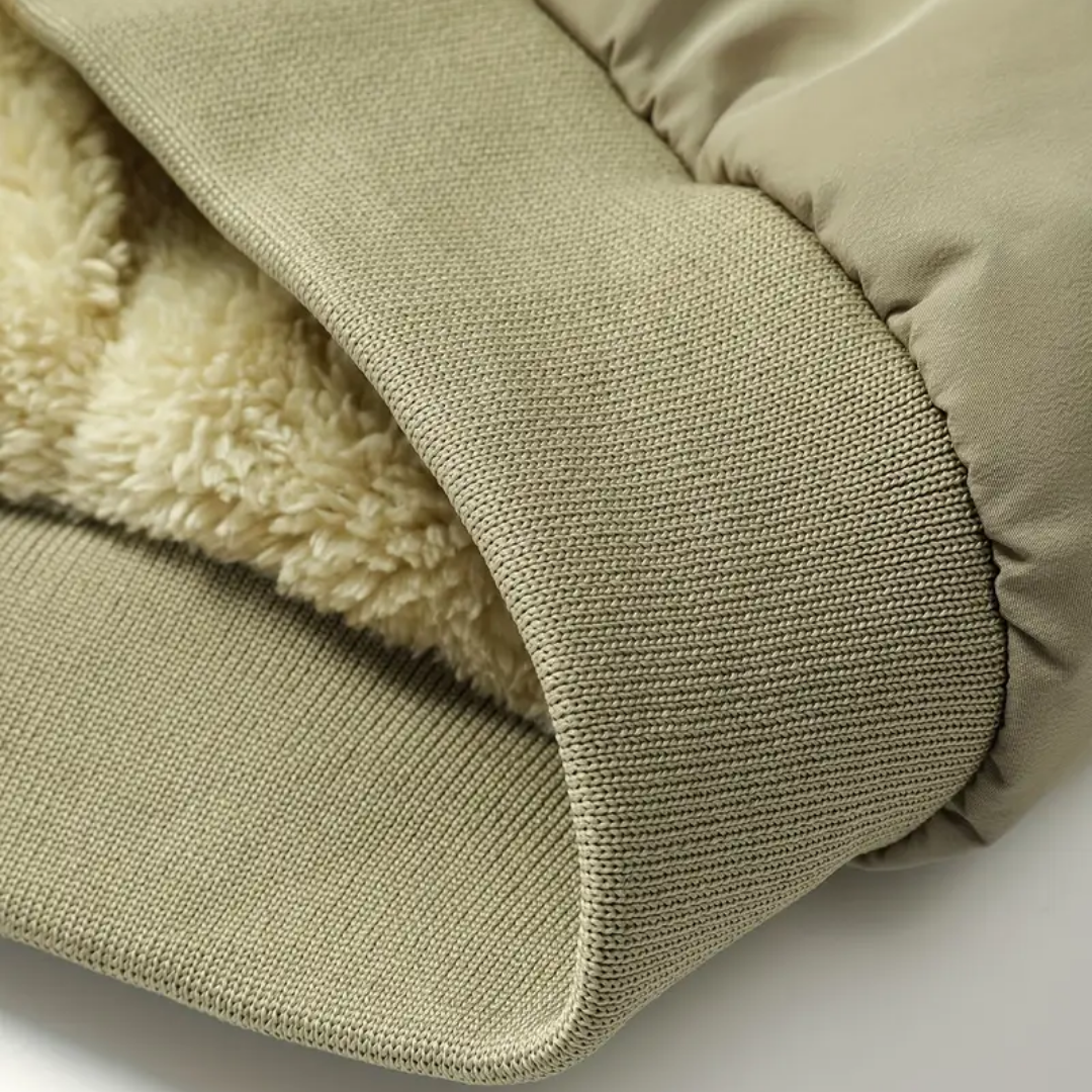 Men's jacket with crocodile lining