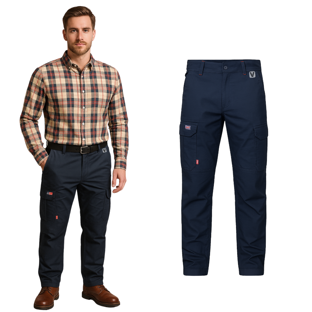 Verlen – Cargo-Arbeitshose für Herren mit 9 Taschen & FR-Schutz