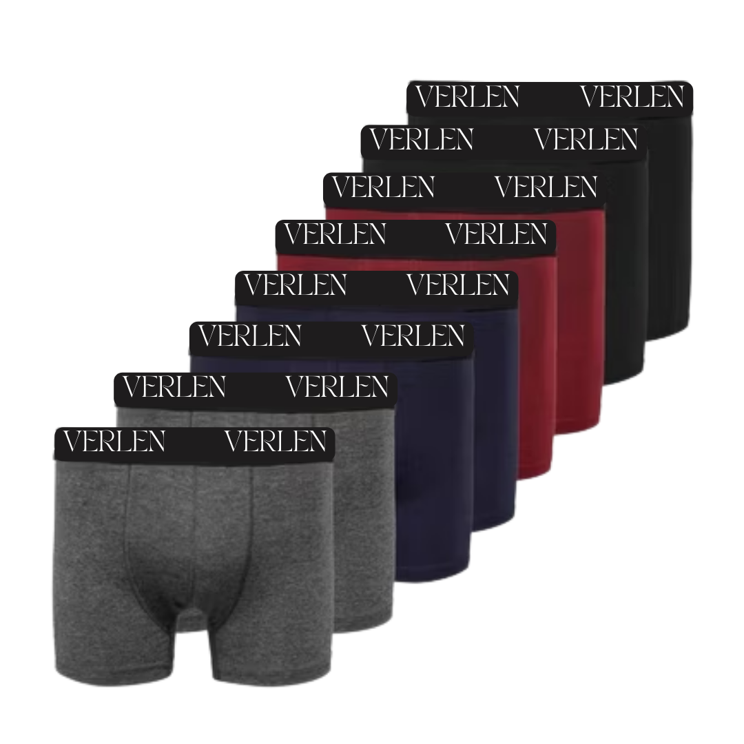 8er-Set Herren Boxershorts – Atmungsaktiv & Bequem