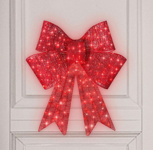 Christmas Bow Decoration Best Choice 36cm Pre-lit W/ 90 Led [🔥Buy 1 Get 2 Today🔥]