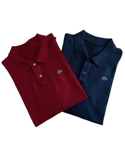 [Kaufe 1, bekomme 2] 2er-Set LCT-Verlen Poloshirts