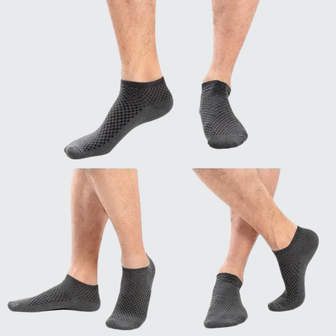 5 Paar Bambussocken für Herren – atmungsaktiv, geruchsneutral und feuchtigkeitsabsorbierend