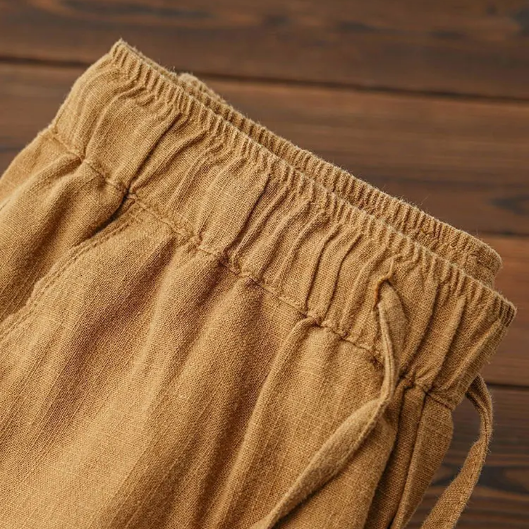 Linncotton – Herren-Chinohose aus Baumwolle & Leinen mit zeitlosem Stil