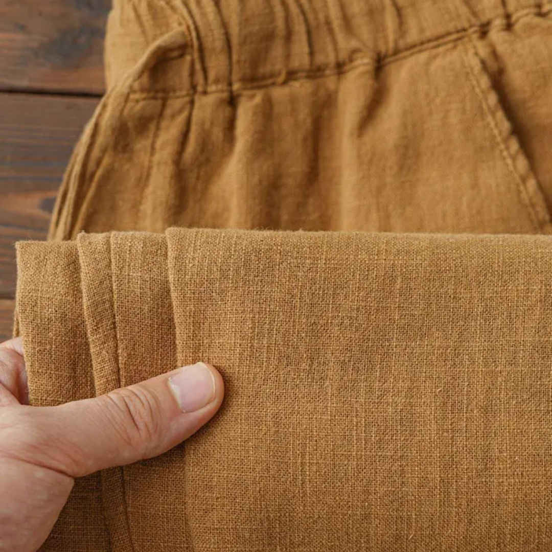 Linncotton – Herren-Chinohose aus Baumwolle & Leinen mit zeitlosem Stil