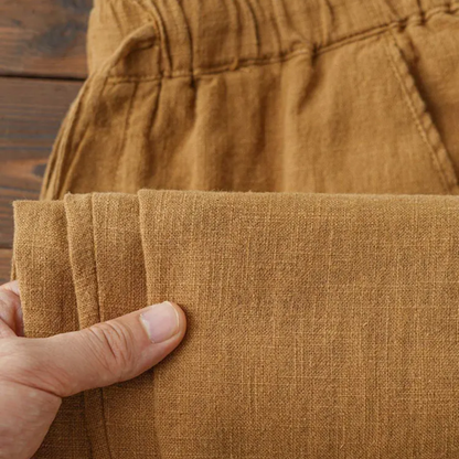 Linncotton – Herren-Chinohose aus Baumwolle & Leinen mit zeitlosem Stil