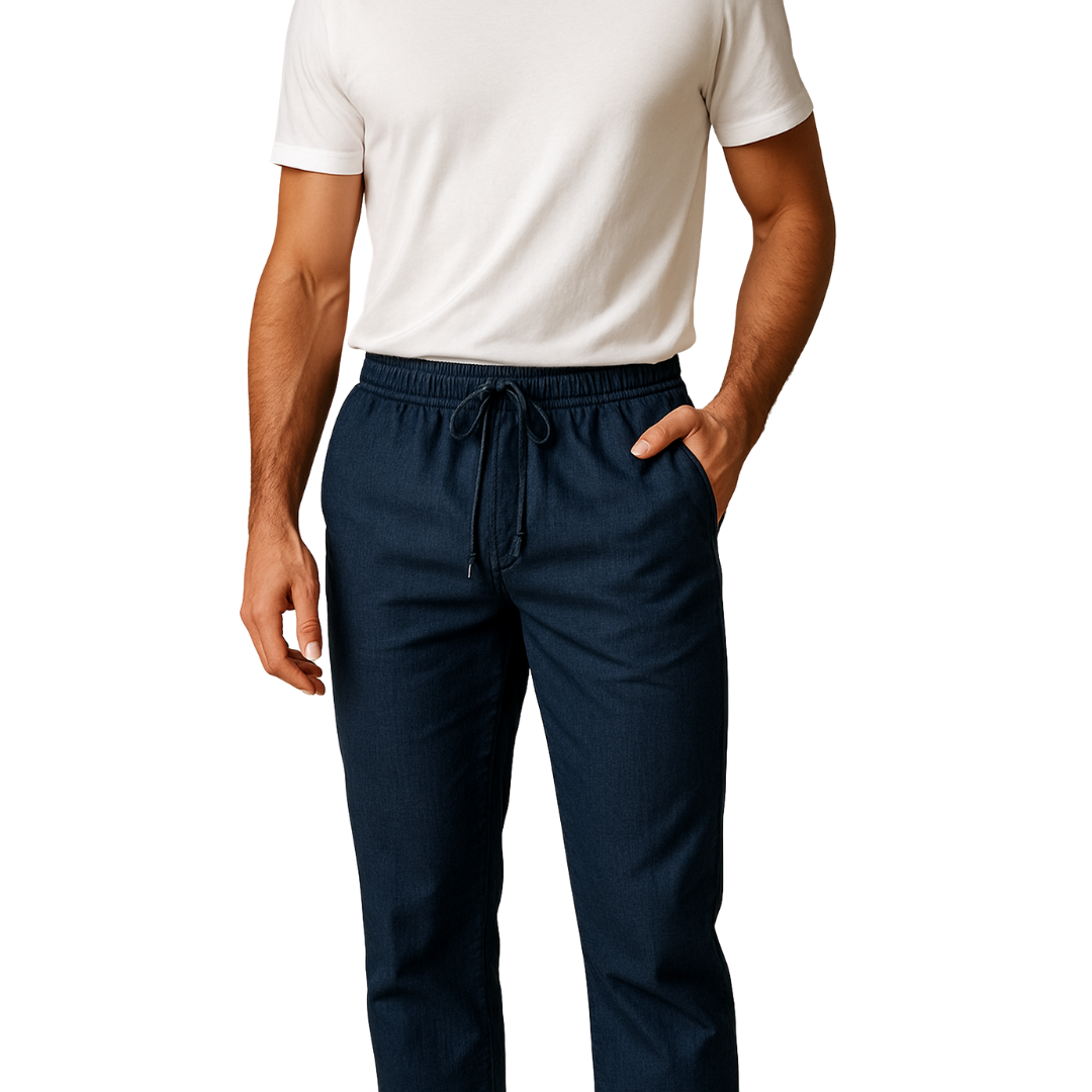 Linncotton – Herren-Chinohose aus Baumwolle & Leinen mit zeitlosem Stil