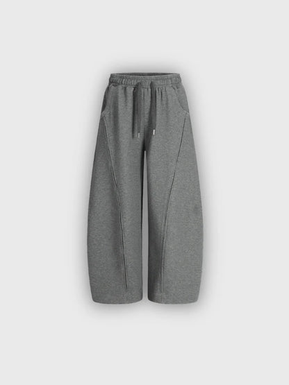 Deconstructed Drawstring Trackpants