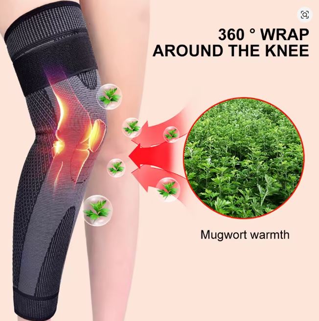 Unlock Your Knees' Natural Flow: Target Joint Pain &amp; Ignite Deep Circulation. [Gift Today Foot Massage Mat]