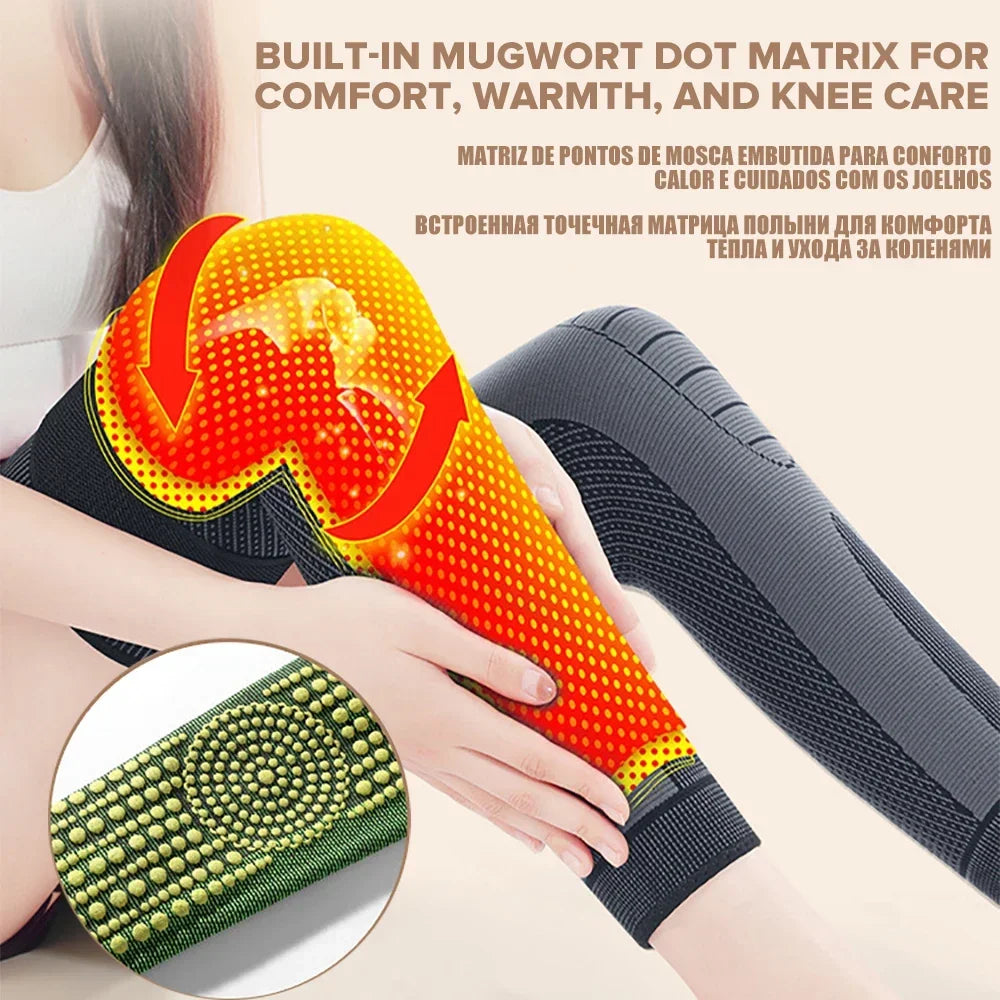 Unlock Your Knees' Natural Flow: Target Joint Pain &amp; Ignite Deep Circulation. [Gift Today Foot Massage Mat]