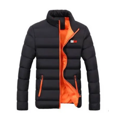 Herren-Winterpufferjacke