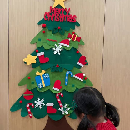 DIY Felt Christmas Tree Set 60 PCS[Black Friday Promotion]