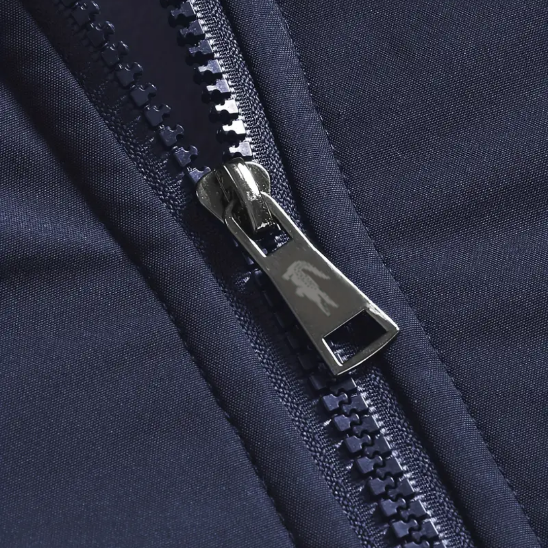 Herrenjacke mit Krokodilfutter