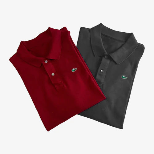 [Kaufe 1, bekomme 2] 2er-Set LCT-Verlen Poloshirts