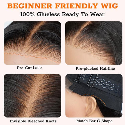 Unmissable promotion at Verlen: 70% off on pre-cut, curly and straight 360 lace front wigs, no glue required, with invisible cord and pre-thinned human hair.