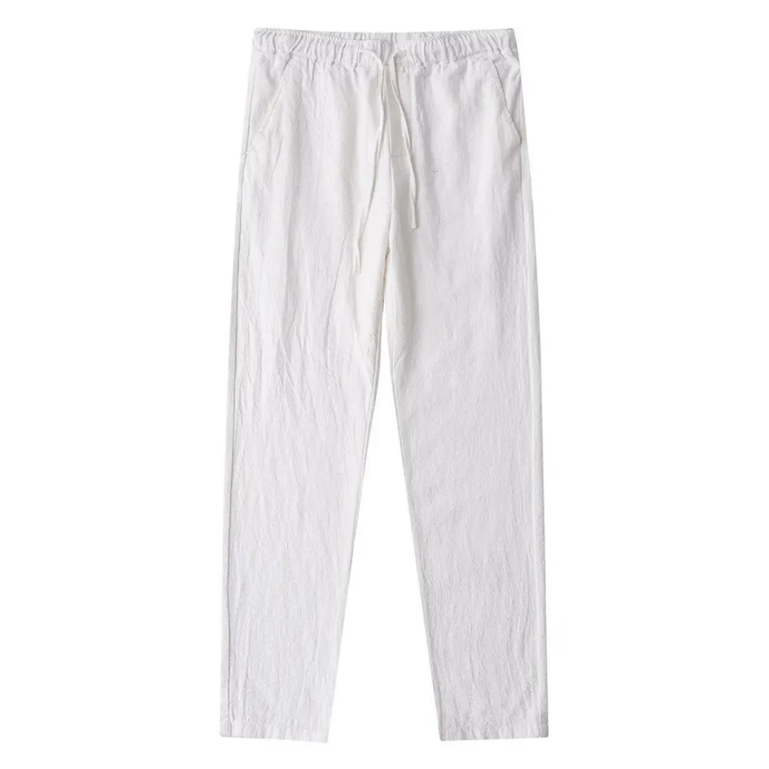 Linncotton – Herren-Chinohose aus Baumwolle & Leinen mit zeitlosem Stil