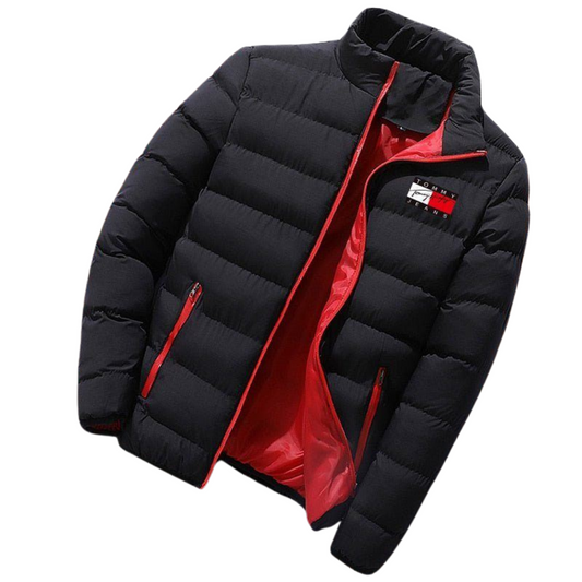 Herren-Winterpufferjacke