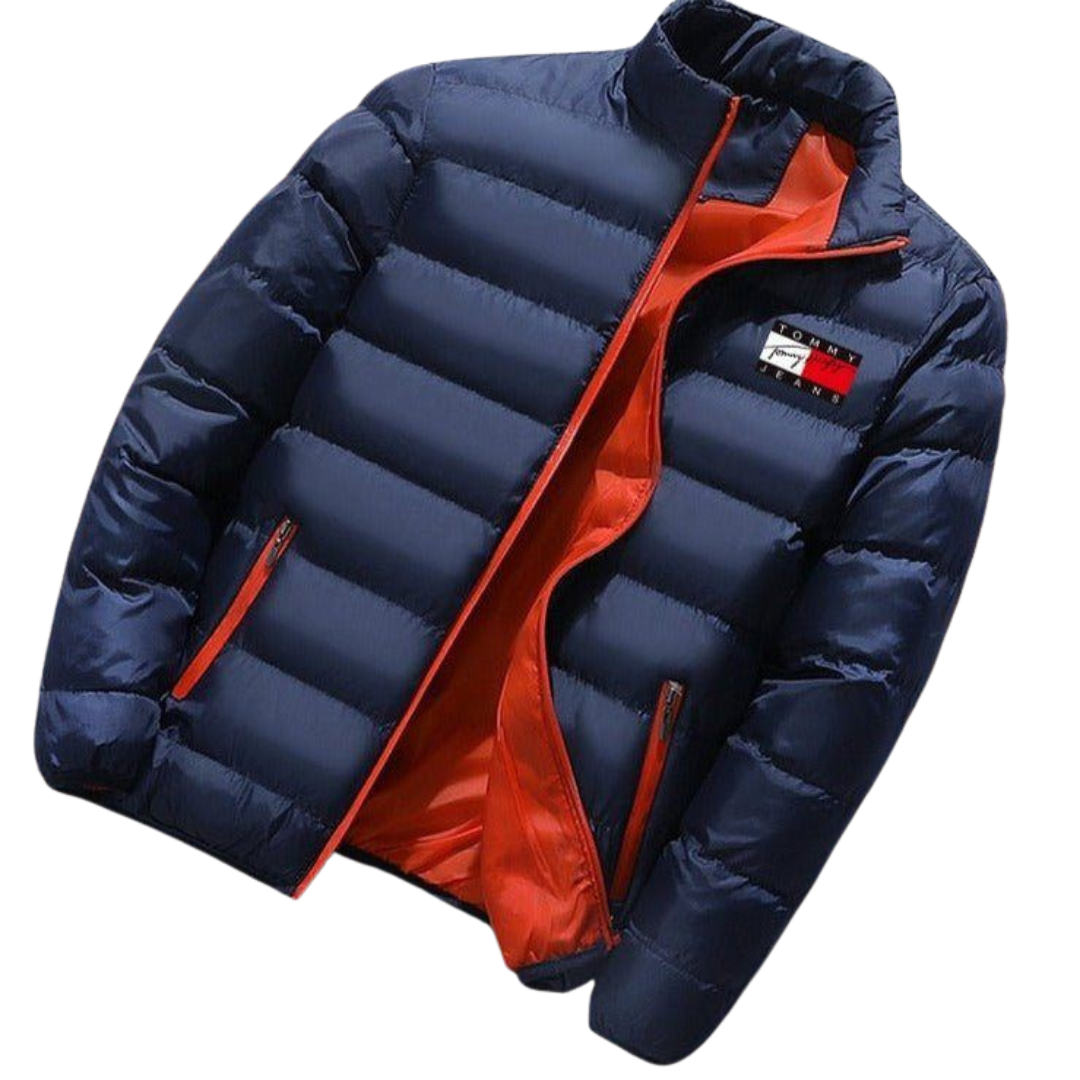 Herren-Winterpufferjacke