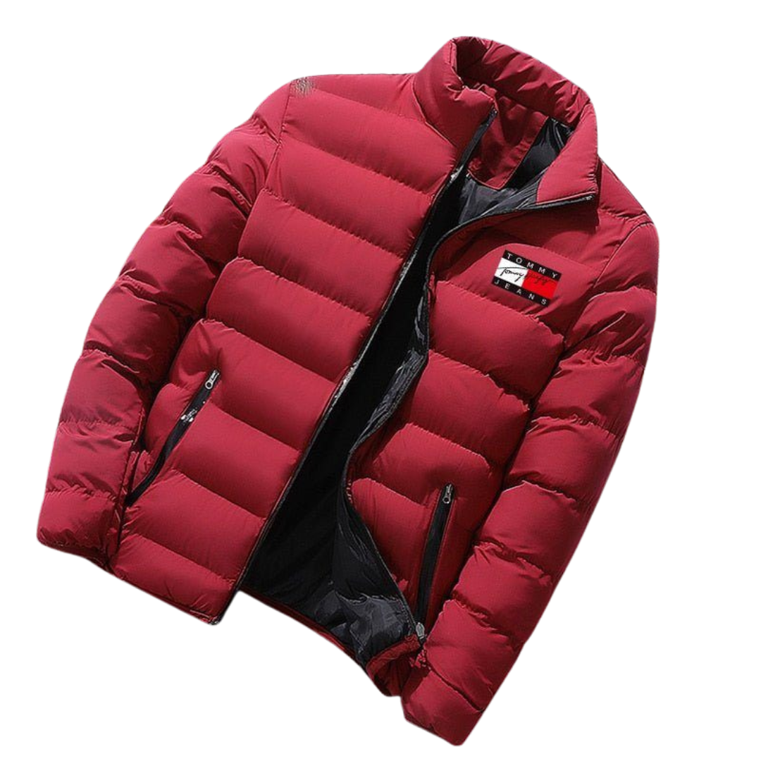 Herren-Winterpufferjacke
